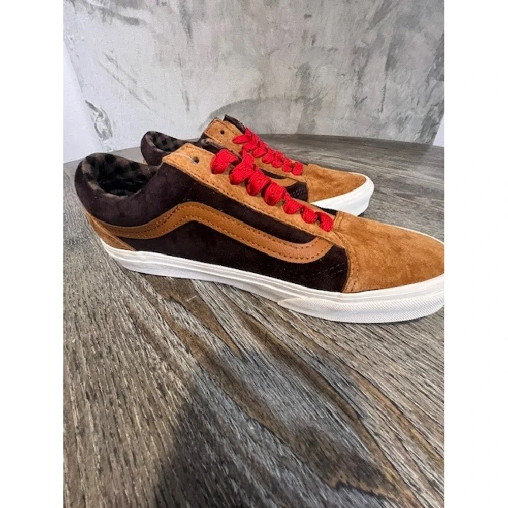 Vans Old Skool Skate Sneakers Suede Brown NWT Eco Dry Unisex Men 7.5/W‎ 9 Street